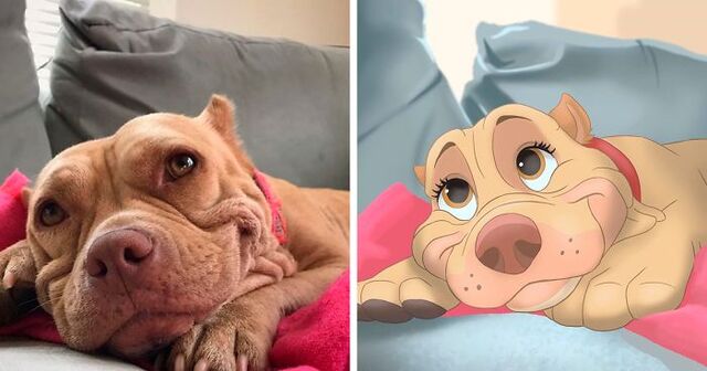 This Artist "Disneyfies" Peoples' Pets (30 Pics)