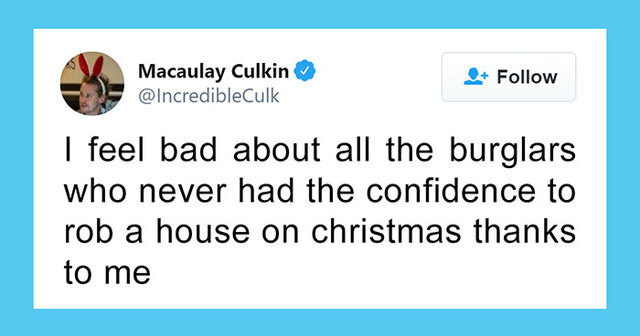 Macaulay Culkin Might Be The Funniest Guy On Twitter And Here Are Some Of His Hilarious Tweets (20 Pics)