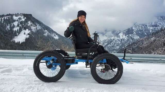 People Were So Amazed By This Off-Road "Wheelchair" This Man Designed For His Wife, He Started Mass-Producing Them