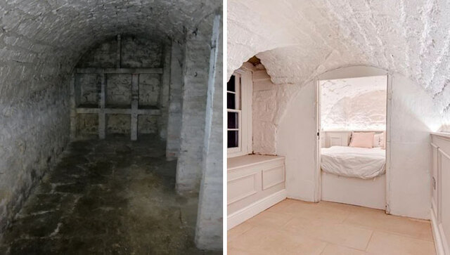 Man Turns A Creepy 'Dungeon' Into A Luxurious $592,000 Apartment