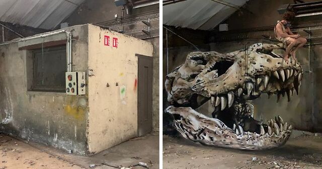 30 Incredible Pieces Of 3D Wall Art By French Artist Scaf