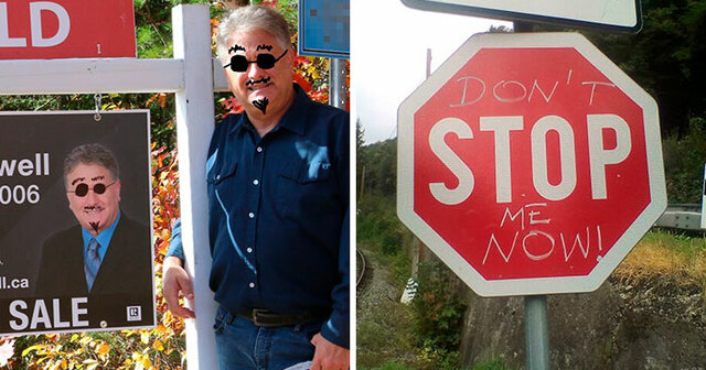 This Online Group Is Dedicated To The Funniest Cases Of "Mild Vandalism" (40 Pics)