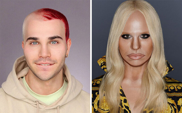 Drag Queen Alexis Stone Uses Makeup To Turn Himself Into Any Celebrity He Wants (20 Pics)