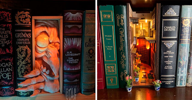 33 Creative Bookshelf Inserts All Bookworms Will Appreciate