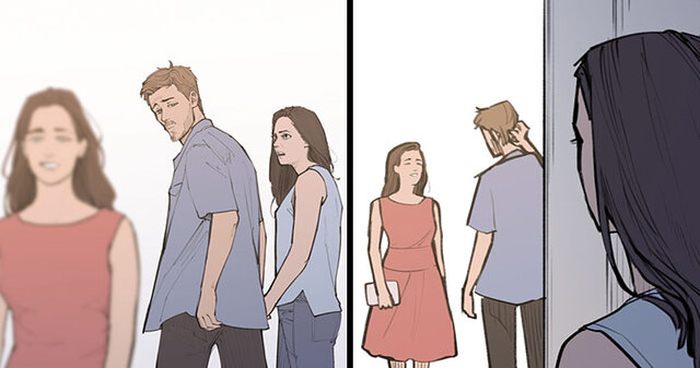 Artist Gives An Unexpected Twist To The "Distracted Boyfriend" Meme