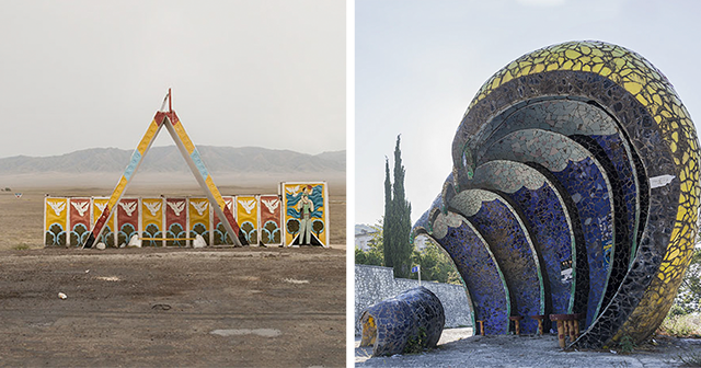 This Canadian Photographer Captures The Unique Designs Of Soviet-Era Bus Stops