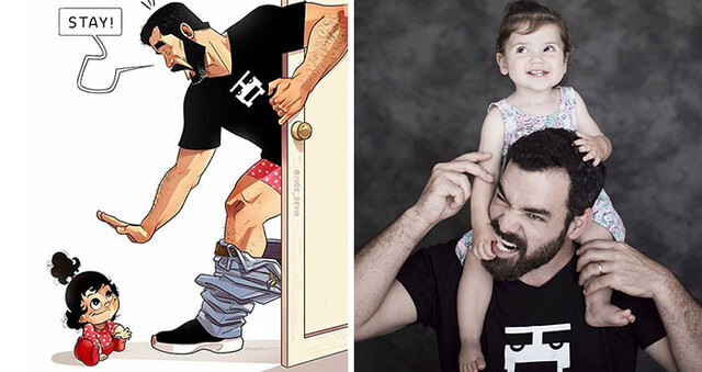 9 Adorable Pics Of Cartoon Couple Yehuda And Maya Devir's Daughter Ariel