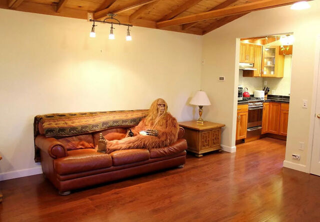 Someone Puts A $999,000 House Up For Sale In California And Poses As Bigfoot In Every Photo