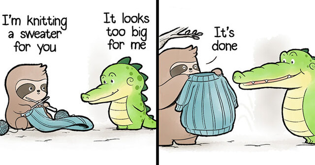 13 Alligator Comics By Chow Hon Lam That Prove Everyone Is Special