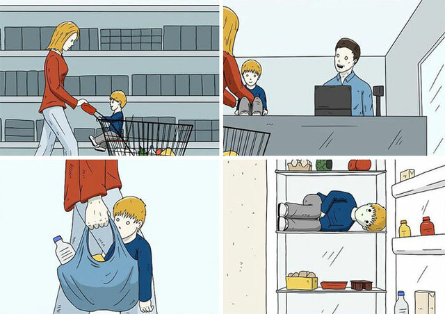 20 Funny Comics For Dark Humor Lovers By French Artist Rémi Lascault (New Pics)