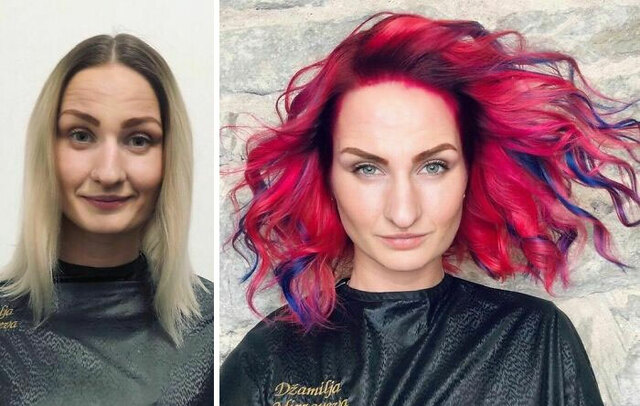 20 Times Women Tried Out An Unusual Hair Colors And Did Not Regret It