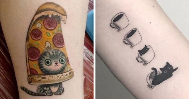 30 Adorable Cat Tattoos Every Cat Owner Would Be Jealous Of
