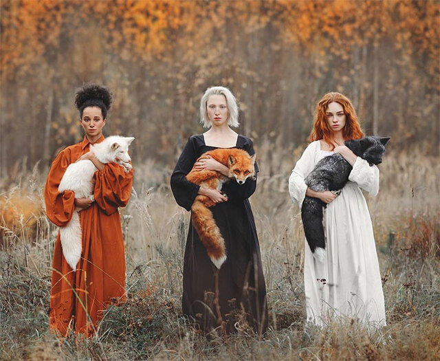 30 Beautiful Photos Capturing The Magical Bond Between Humans And Animals By Anastasiya Dobrovolskaya