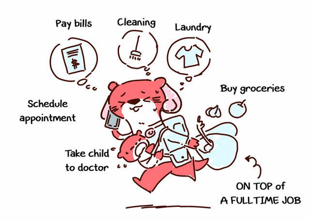 Cute Otter Comic Explains Why Men Shouldn't Expect Women To Do Everything Around The Home