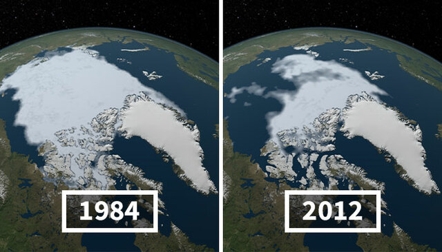 15 Photos From NASA That Show Just How Much Climate Change Has Affected Earth