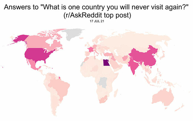 20 Colorful And Interesting Data Visualizations As Shared On The Online Group "Data Is Beautiful"