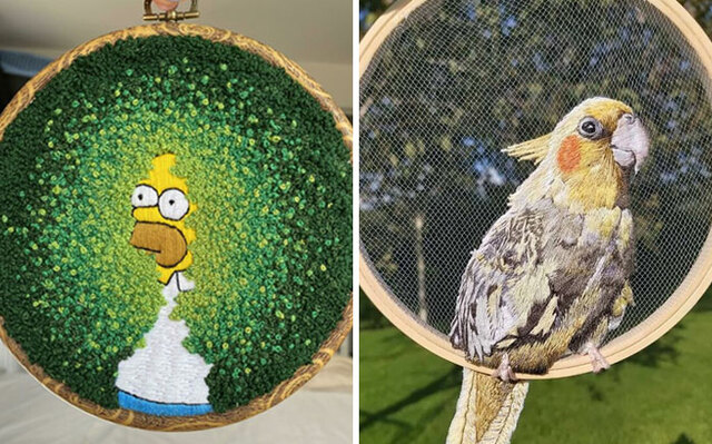 30 Times People Completed Amazing Embroidery Projects And Shared Them In This Online Group