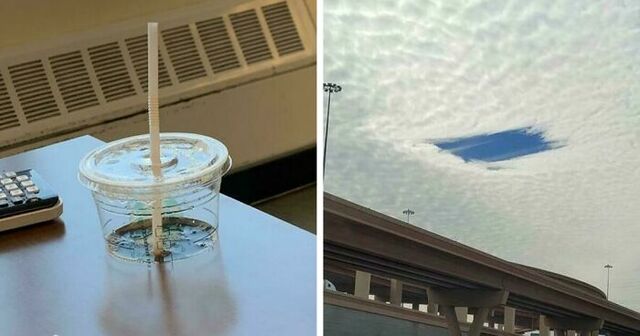 30 Times People Came Across Things That Looked Like Video Game Glitches In Real Life