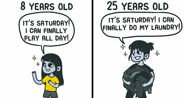 20 Hilarious Comics Showing Inner Conflicts And Day-To-Day Struggles By Larkness