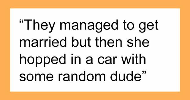 20 Weddings That Ended With Divorce Or No Marriage At All, Shared In This Online Thread