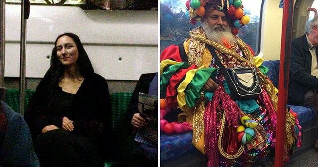 30 Funny And Strange Things Spotted On The Subway