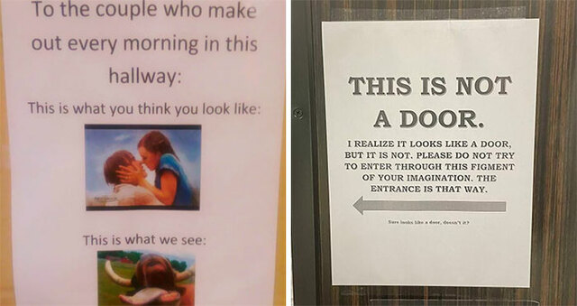 30 Of The Funniest Signs Teachers Put Up In Schools