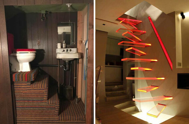 30 Terrible Examples Of Architecture Shared By The "Cursed Architecture" Twitter Account