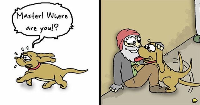 20 Hilarious Comics With Dark Twists And Unexpected Endings, As Illustrated By Oscar Samdi