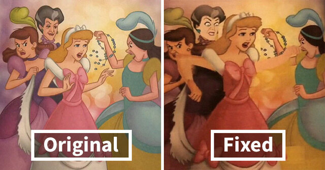 5 Times This Dad Switched Gender Roles In His Daughter's Disney Books