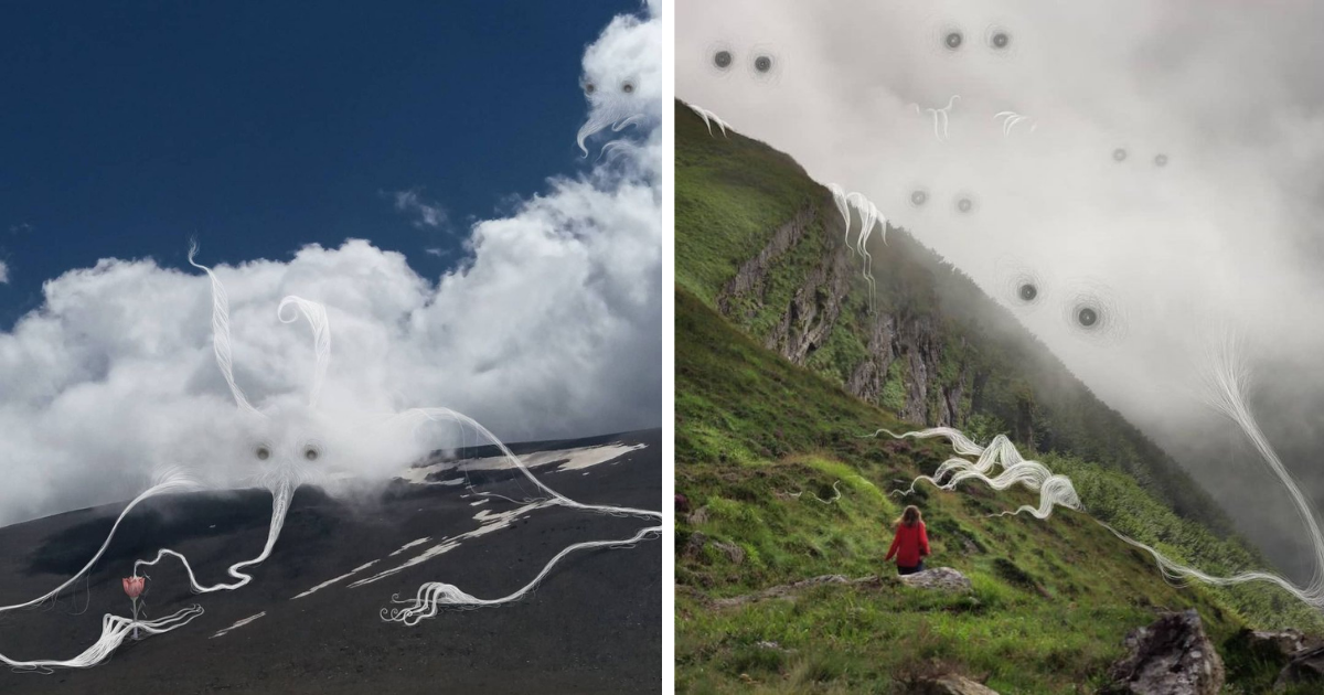 Artist Creates Surreal Photos With Ghostly Clouds Lurking In Open Landscapes (10 Photos)