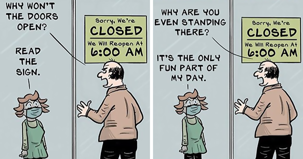 20 Funny Comics Illustrating The Everyday Life In The Retail Sector (New Pics)