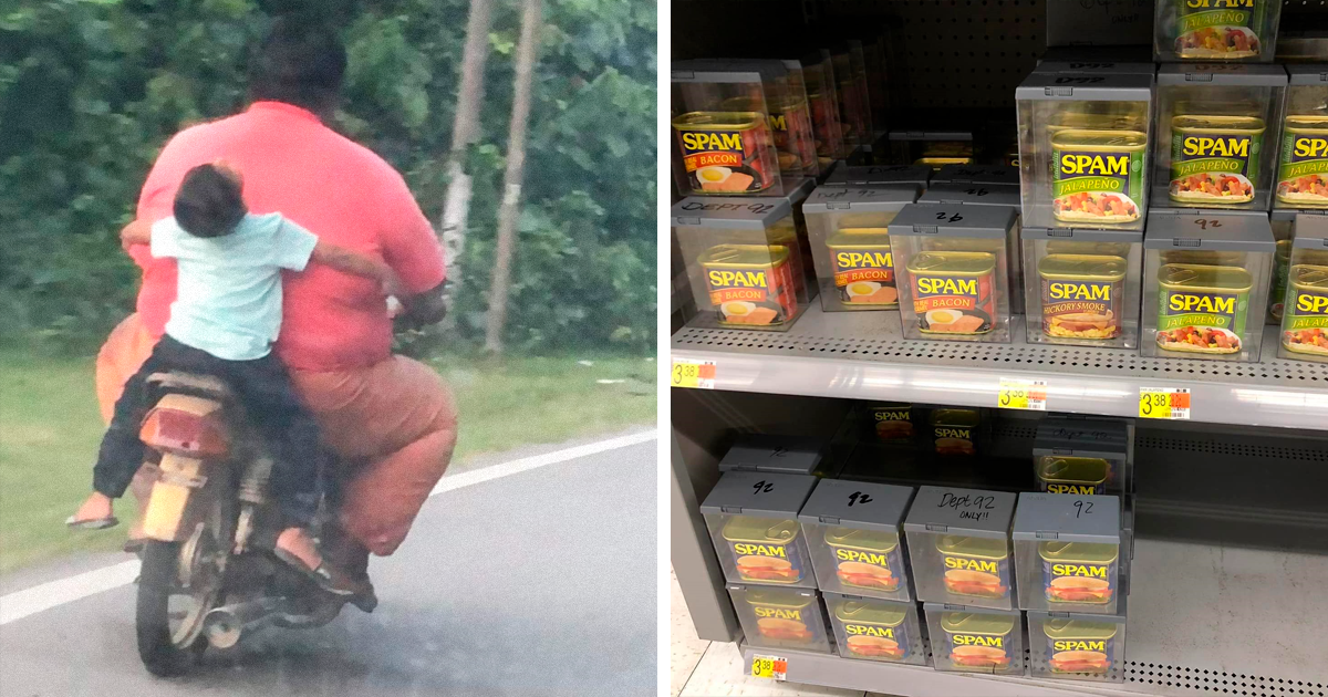 20 Examples Of People Being Ridiculous And Funny, As Shared On The 'Humans Doing Human Things' FB Page