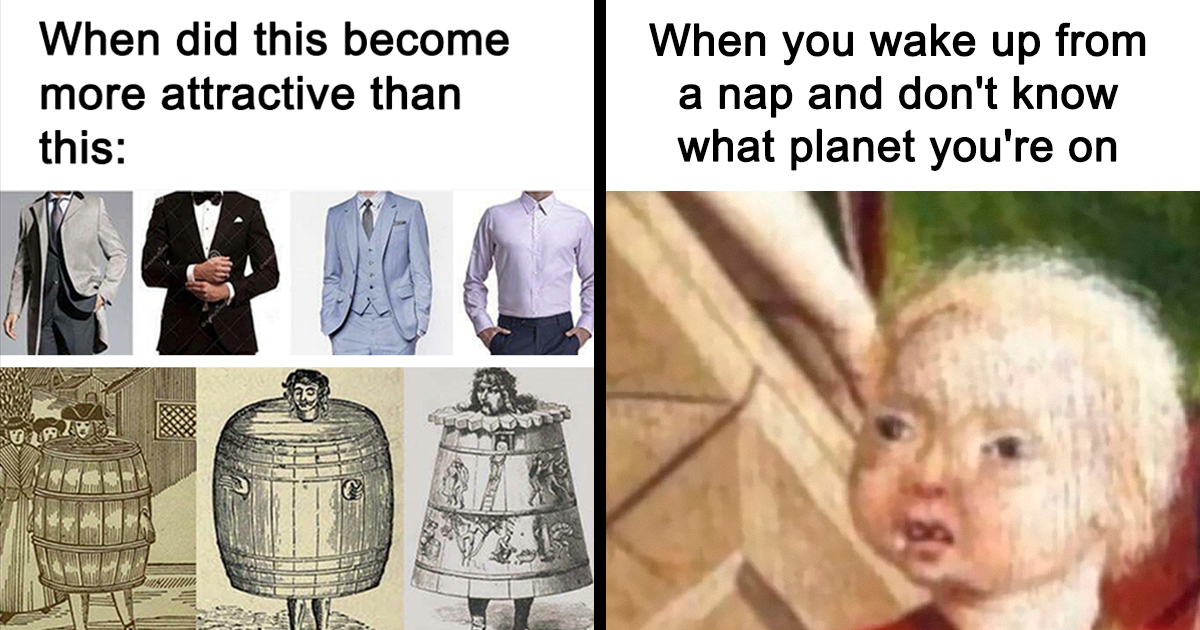 30 Of The Funniest Memes On Classical Art, As Shared In This Online Group (New Pics)