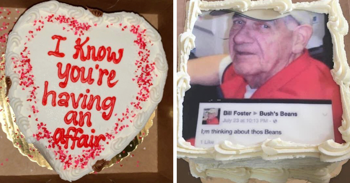 20 Of The Creepiest Cakes Shared On The Twitter Page 'Cakes With Threatening Auras'