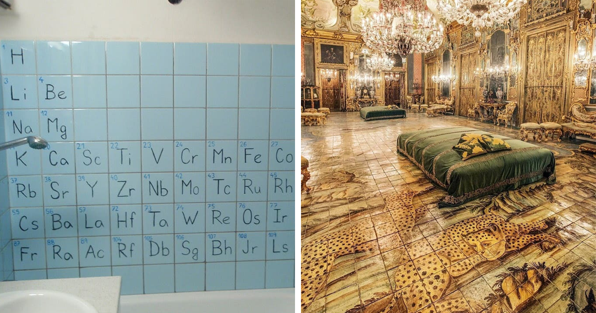 20 Funny, Weird, And Over-The-Top Designs People Chose To Decorate Their Homes With, As Shared On This Instagram Page