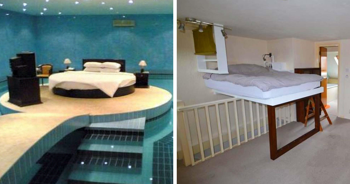 20 Pics Of 'Bedrooms With Threatening Auras' That Might Give You Nightmares, As Shared On This Facebook Page