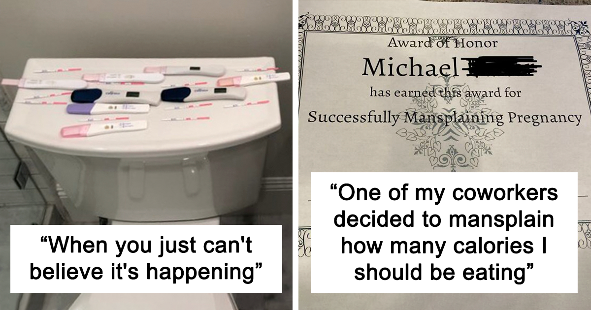 20 Women Who Dealt With Pregnancy Struggles With A Touch Of Humor, As Shared Online