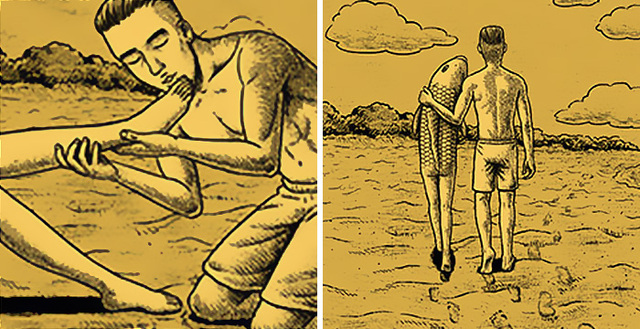 Taiwanese Artist Creates Terrifying Horror Comics With Chilling Endings (20 Comics)