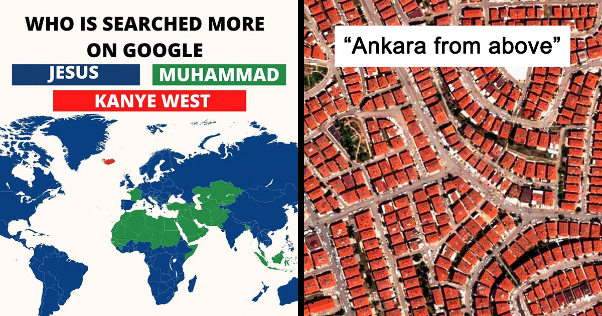 20 Creative Maps That Will Teach You Something New About The World Shared By This Instagram Account