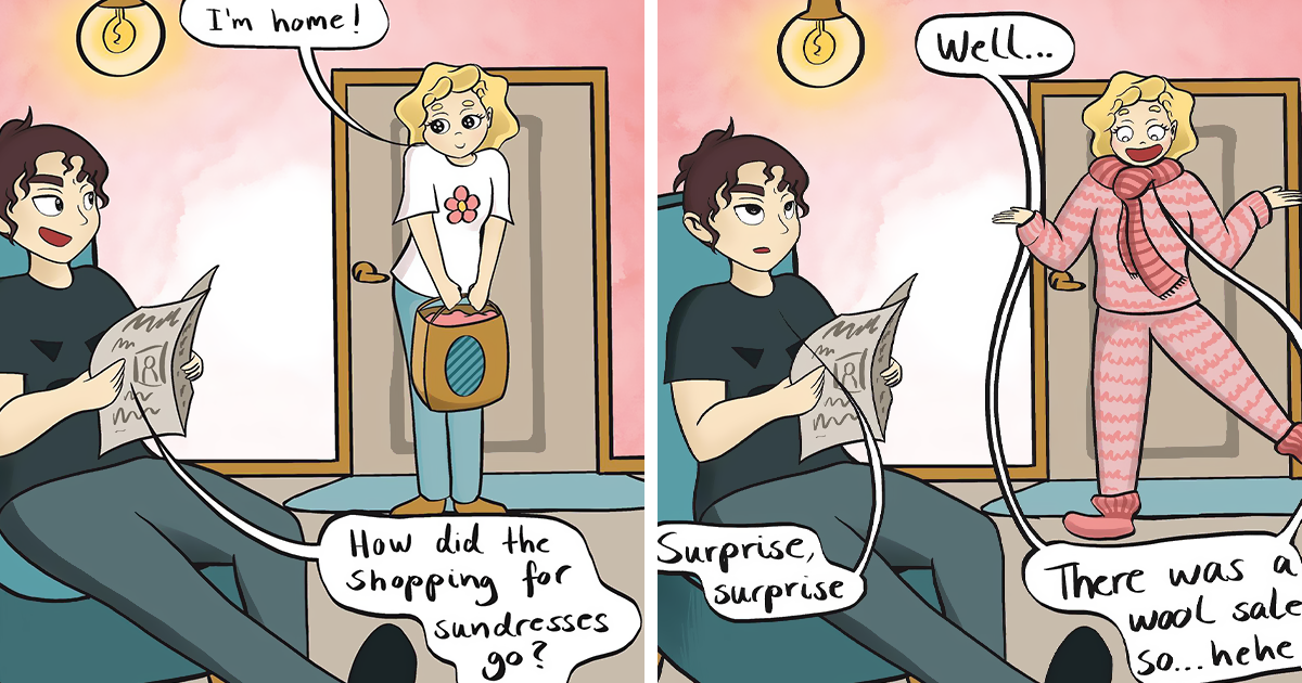 20 Fun And Relatable Comics By This Norwegian Artist Featuring A Girl Trying To Adjust To Adulthood (New Pics)