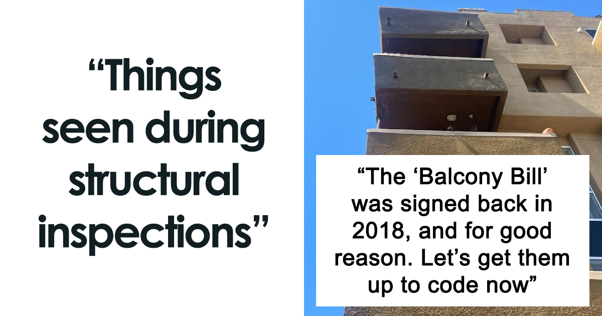 25 Times Building Inspectors Spotted The Most Horrifying Things During Structural Assessments (New Pics)