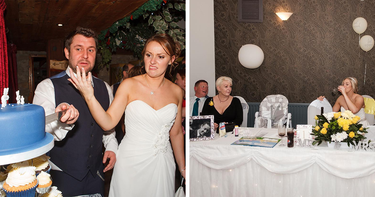 20 Chaotic Photos Taken By This Wedding Photographer That You Probably Wouldn't See In A Wedding Album (New Pics)