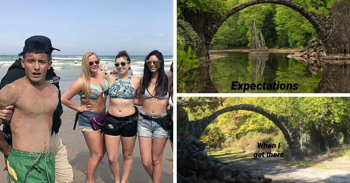 30 Hilarious Travel Photos That Didn't Turn Out To Be As Expected (New Pics)