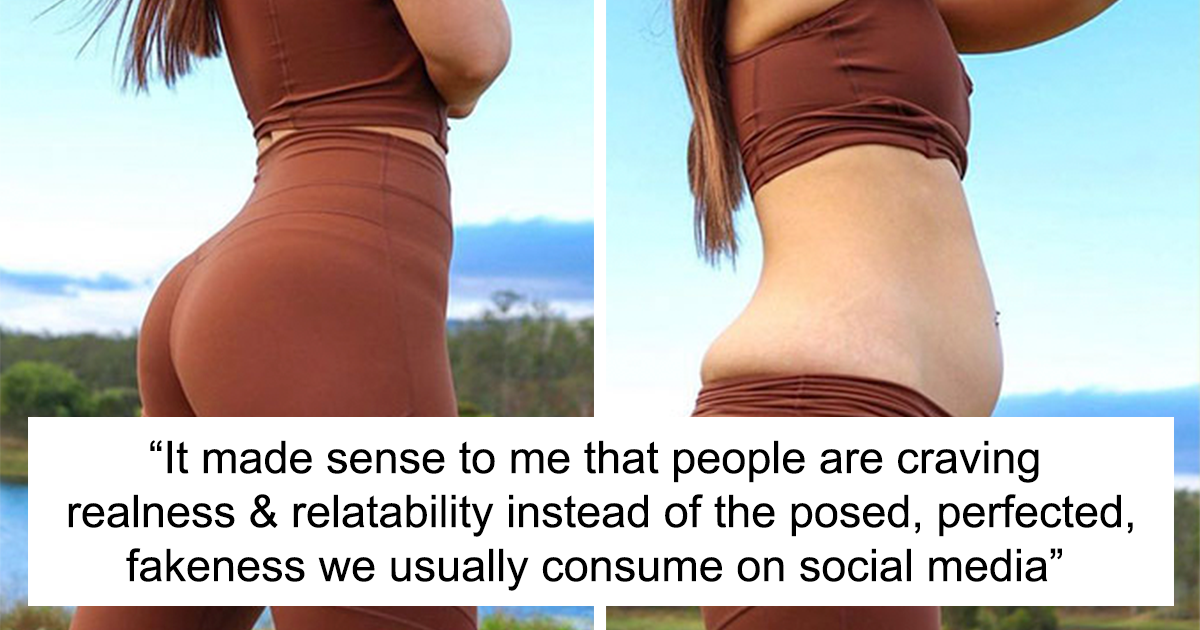 20 Times This Woman Revealed How Different Poses And Clothes Can Change The Appearance Of The Body In Photos