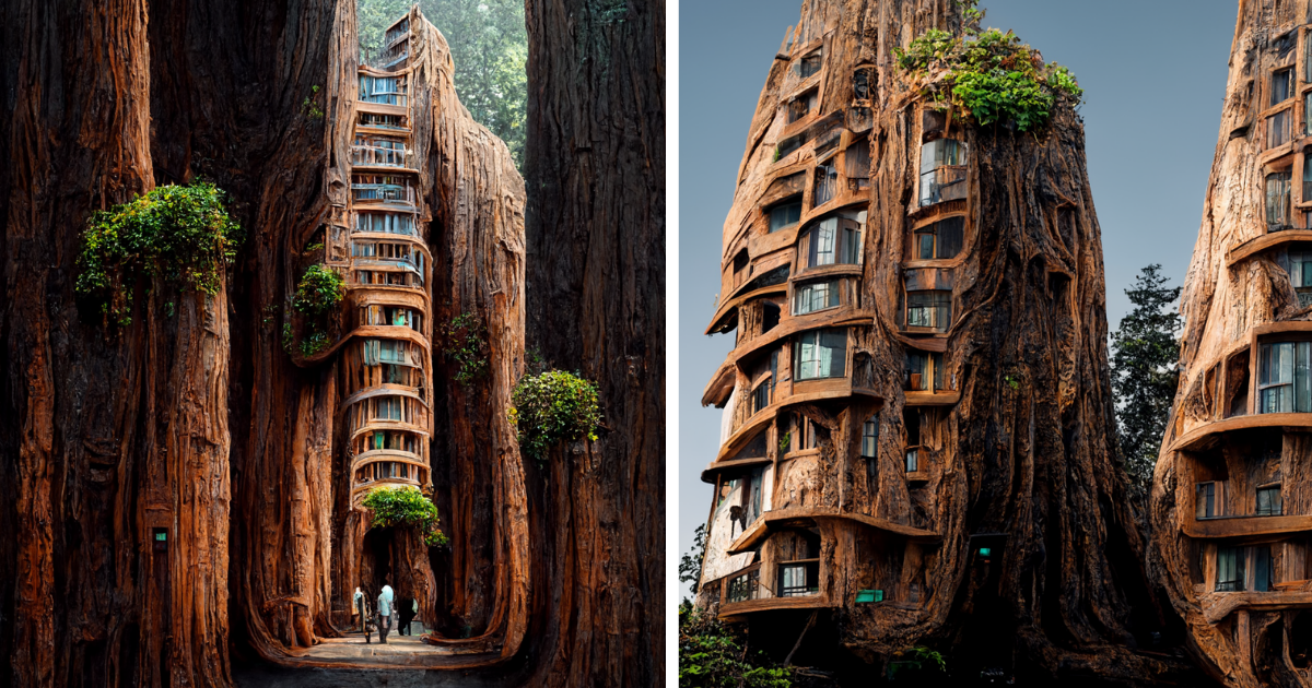 Architectural Designer Creates Images Of An Utopian Future In Which Buildings Can Breathe And Grow (15 Pics)