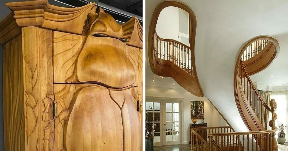 30 “Crazy Woodworking Projects” That Demonstrate The Mad Talent And Skills That Some People Have