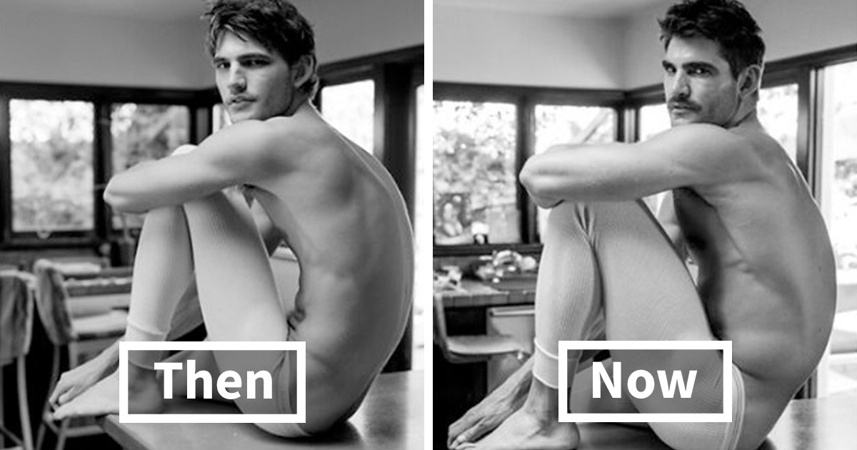 Celebrity Photographer Shares His Project "Now And Then" Showing The Same Male Models Decades Apart