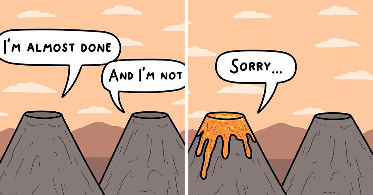 20 Lighthearted Comics With Dark Undertones, As Illustrated By This Artist (New Pics)