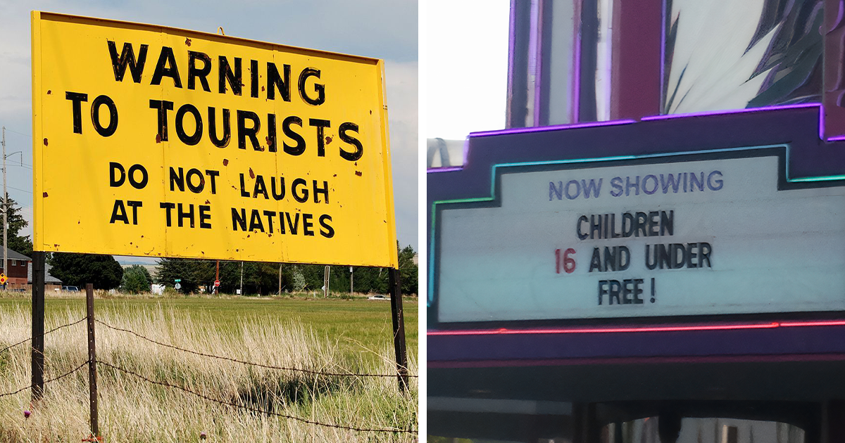 20 Of The Most Unusual And Hilarious Signs Shared In This Online Community