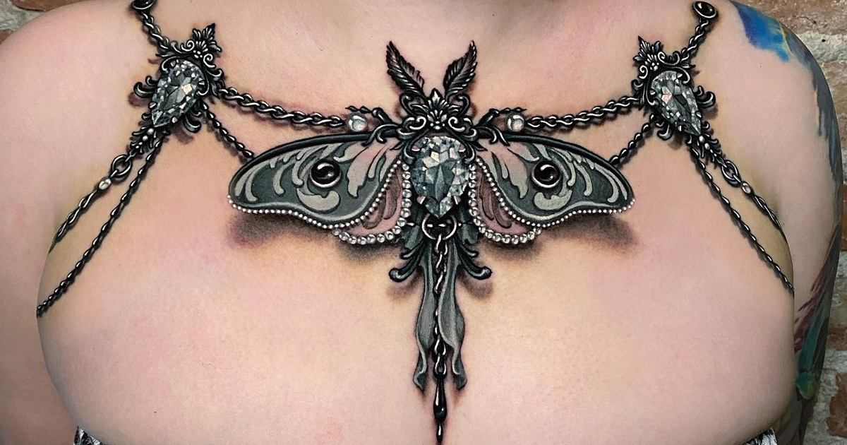 20 Jaw-Dropping Jewelry Tattoos, As Designed By Celebrity Ink Master Ryan Ashley